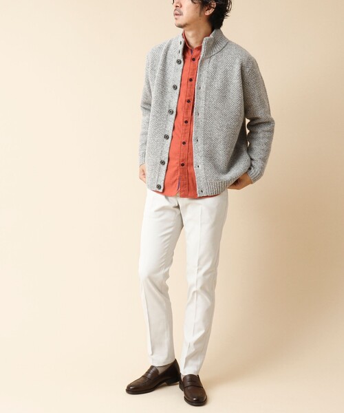 NOLLEY’S(ノーリーズ)の「パラシュート カッタウェイ ネルシャツ(シャツ/ブラウス・メンズ・グリーン系その他/オレンジ/ブルー系その他/ブルー・S/M/L/XL)」の13枚目の写真