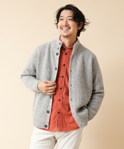 NOLLEY’S(ノーリーズ)の「パラシュート カッタウェイ ネルシャツ(シャツ/ブラウス・メンズ・グリーン系その他/オレンジ/ブルー系その他/ブルー・S/M/L/XL)」の16枚目の写真