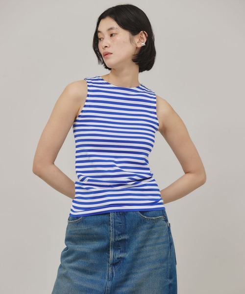 Curensology（カレンソロジー）の「Curensology(カレンソロジー)/＜&RC＞ボーダータンクトップ（タンクトップ・レディース・レッド/ブルー/ブラック・FREE）」の16枚目の写真