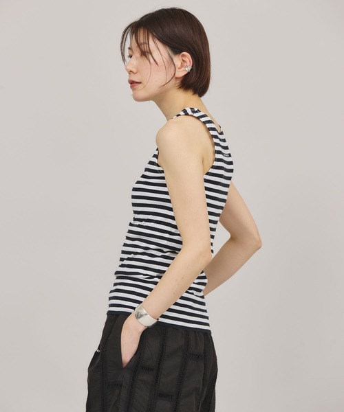 Curensology（カレンソロジー）の「Curensology(カレンソロジー)/＜&RC＞ボーダータンクトップ（タンクトップ・レディース・レッド/ブルー/ブラック・FREE）」の11枚目の写真