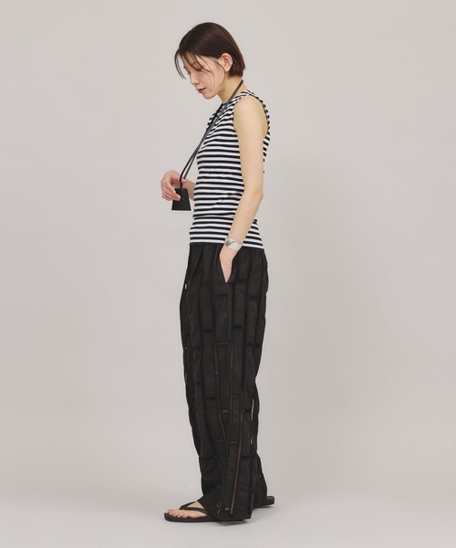 Curensology（カレンソロジー）の「Curensology(カレンソロジー)/＜&RC＞ボーダータンクトップ（タンクトップ・レディース・レッド/ブルー/ブラック・FREE）」の14枚目の写真