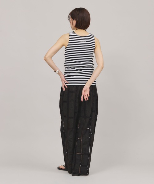 Curensology（カレンソロジー）の「Curensology(カレンソロジー)/＜&RC＞ボーダータンクトップ（タンクトップ・レディース・レッド/ブルー/ブラック・FREE）」の15枚目の写真