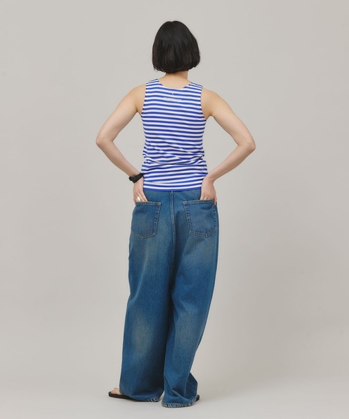 Curensology（カレンソロジー）の「Curensology(カレンソロジー)/＜&RC＞ボーダータンクトップ（タンクトップ・レディース・レッド/ブルー/ブラック・FREE）」の20枚目の写真