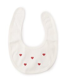 apres les cours（アプレレクール）の「ハート・リボン柄スタイ（スタイ/よだれかけ）」