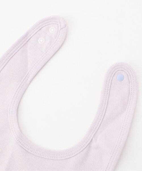 apres les cours（アプレレクール）の「ハート・リボン柄スタイ（スタイ/よだれかけ・キッズ・アイボリー/サックスブルー/ラベンダー・90）」の8枚目の写真