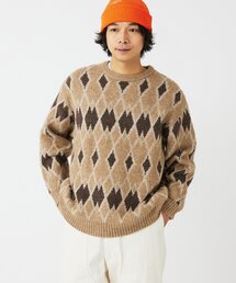 JOURNAL STANDARD relume | CALIFORNIA アモルファス ジャガードニット(ニット/セーター)