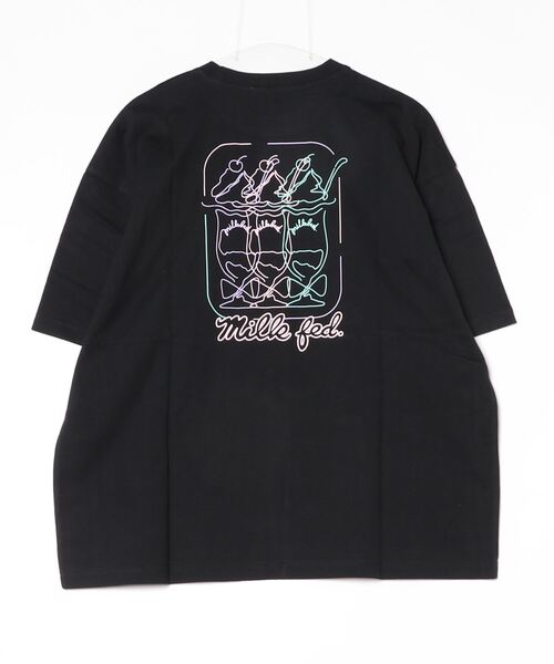 MILKFED.（ミルクフェド）の「NEON SUNDAE WIDE S/S TEE（Tシャツ/カットソー・レディース・ブラック/ライトピンク/ホワイト・ONE SIZE）」の16枚目の写真