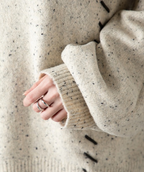 MILLION CARATS（ミリオンカラッツ）の「チョコチップ編み上げニット（ニット/セーター・レディース・ブラウン/ベージュ・FREE）」の15枚目の写真