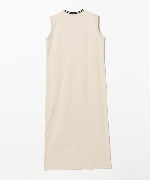 FRED PERRY TIPPED PIQUE DRESS ベージュ セール】【別注】FRED PERRY / TIPPED PIQUE DRESS（ワンピース