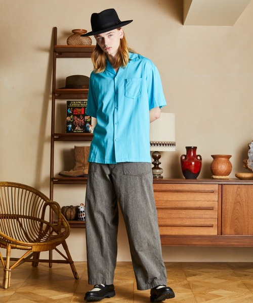 セール】Schott/ショット/CR PLAIN SHIRT/コットン レーヨン