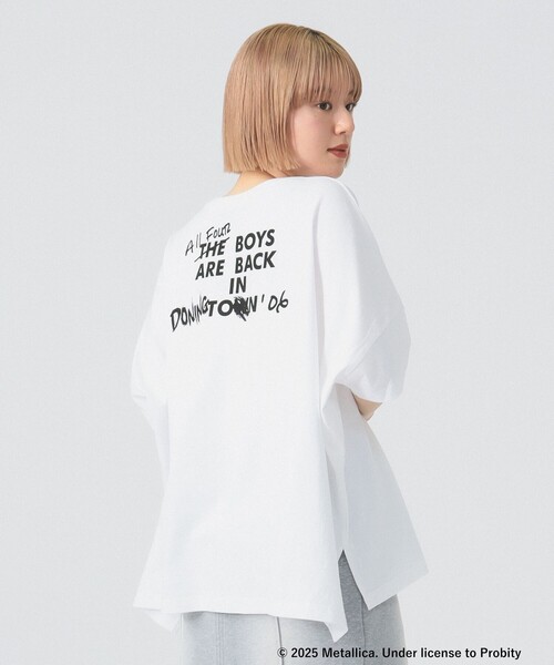 GOOD ROCK SPEED（グッドロックスピード）の「【別注】GOOD ROCK SPEED / BAND BIG Tシャツ（Tシャツ/カットソー・レディース・ホワイト/ブラック/グリーン・ONE SIZE）」の13枚目の写真