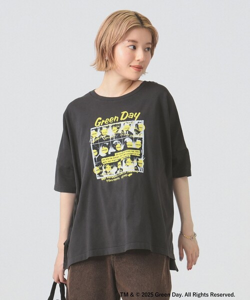 GOOD ROCK SPEED（グッドロックスピード）の「【別注】GOOD ROCK SPEED / BAND BIG Tシャツ（Tシャツ/カットソー・レディース・ホワイト/ブラック/グリーン・ONE SIZE）」の17枚目の写真