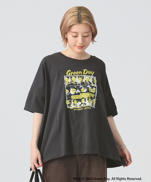 GOOD ROCK SPEED（グッドロックスピード）の「【別注】GOOD ROCK SPEED / BAND BIG Tシャツ（Tシャツ/カットソー・レディース・ホワイト/ブラック/グリーン・ONE SIZE）」の18枚目の写真
