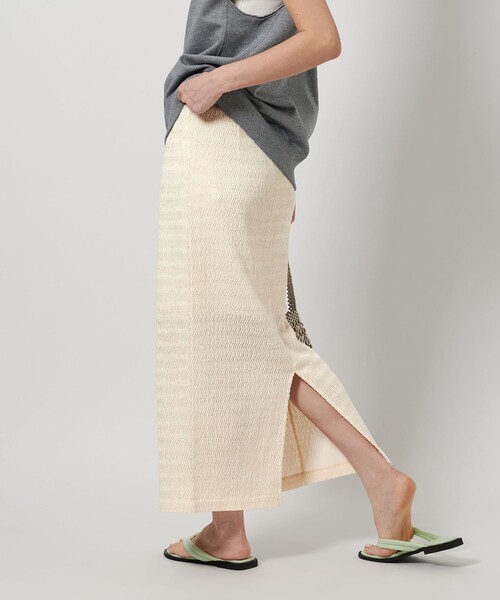 BEAUTY&YOUTH UNITED ARROWS（ビューティーアンドユースユナイテッドアローズ）の「ラッセル ウェーブ タイトスカート（スカート・レディース・ブラック/ダークブラウン/オフホワイト・S/M）」の11枚目の写真