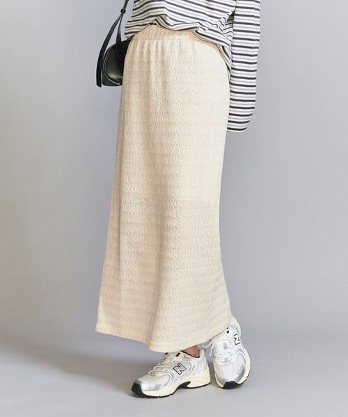 BEAUTY&YOUTH UNITED ARROWS（ビューティーアンドユースユナイテッドアローズ）の「ラッセル ウェーブ タイトスカート（スカート・レディース・ブラック/ダークブラウン/オフホワイト・S/M）」の19枚目の写真