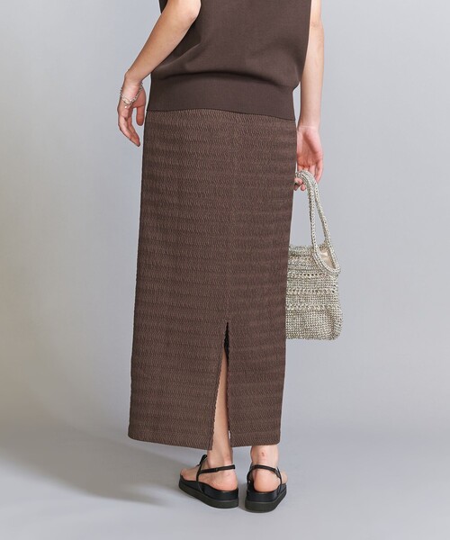 BEAUTY&YOUTH UNITED ARROWS（ビューティーアンドユースユナイテッドアローズ）の「ラッセル ウェーブ タイトスカート（スカート・レディース・ブラック/ダークブラウン/オフホワイト・S/M）」の22枚目の写真