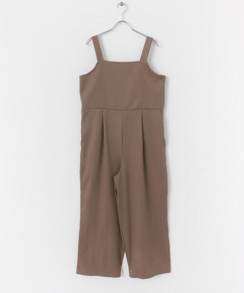 ITEMS URBANRESEARCH(アイテムズ アーバンリサーチ)の「チュールトップス×オールインワンセット(サロペット/オーバーオール・レディース・ベージュ/ブラック・FREE)」の19枚目の写真