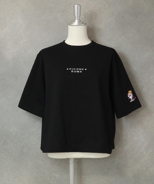 STUDIO PICONE(スタジオピッコーネ)の「バックタック冷感プルオーバー(Tシャツ/カットソー・レディース・ライトブルー/ブラック/オレンジ/ホワイト・LL/L/M)」の3枚目の写真