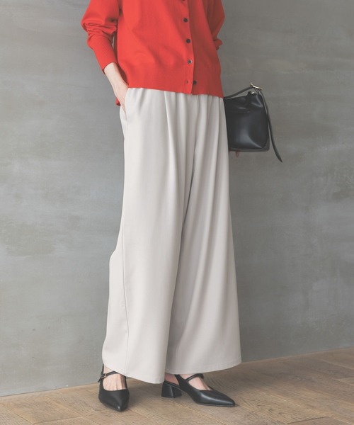 セール】リラックススマートギャザーパンツ/253475（その他