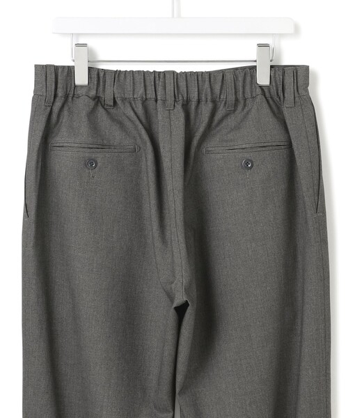 J.PRESS YORK STREET（ジェイプレスヨークストリート）の「【UNISEX】ウールライク イージーパンツ（スラックス・メンズ・ネイビー系/ライトグレー系・LARGE/MEDIUM/SMALL）」の5枚目の写真