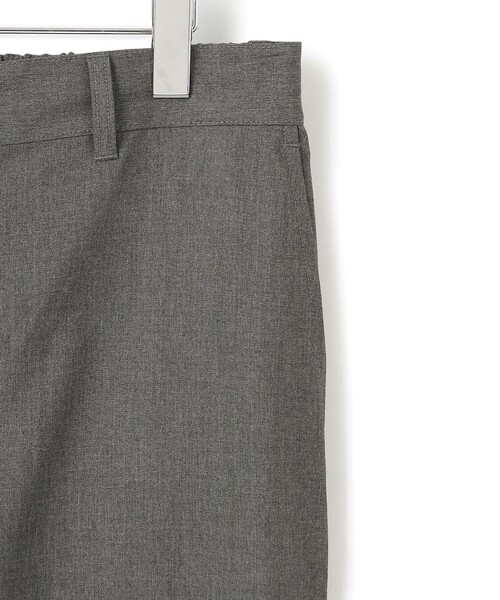 J.PRESS YORK STREET（ジェイプレスヨークストリート）の「【UNISEX】ウールライク イージーパンツ（スラックス・メンズ・ネイビー系/ライトグレー系・LARGE/MEDIUM/SMALL）」の6枚目の写真