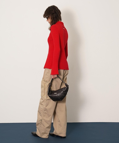 DISPATCHER NO.8（ディスパッチャーナンバーエイト）の「ユーティリティーパンツ（その他パンツ・レディース・ベージュ/ブラック・ONE SIZE）」の6枚目の写真