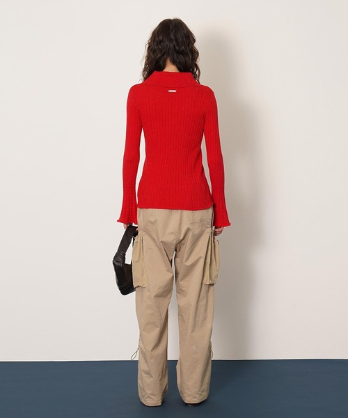 DISPATCHER NO.8（ディスパッチャーナンバーエイト）の「ユーティリティーパンツ（その他パンツ・レディース・ベージュ/ブラック・ONE SIZE）」の10枚目の写真