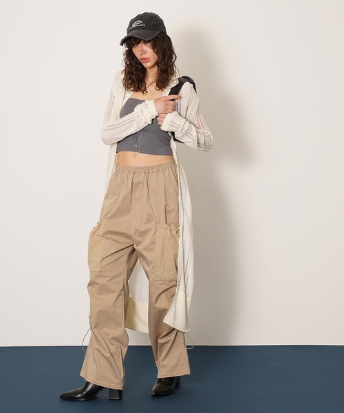 DISPATCHER NO.8（ディスパッチャーナンバーエイト）の「ユーティリティーパンツ（その他パンツ・レディース・ベージュ/ブラック・ONE SIZE）」の15枚目の写真