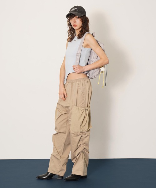 DISPATCHER NO.8（ディスパッチャーナンバーエイト）の「ユーティリティーパンツ（その他パンツ・レディース・ベージュ/ブラック・ONE SIZE）」の17枚目の写真