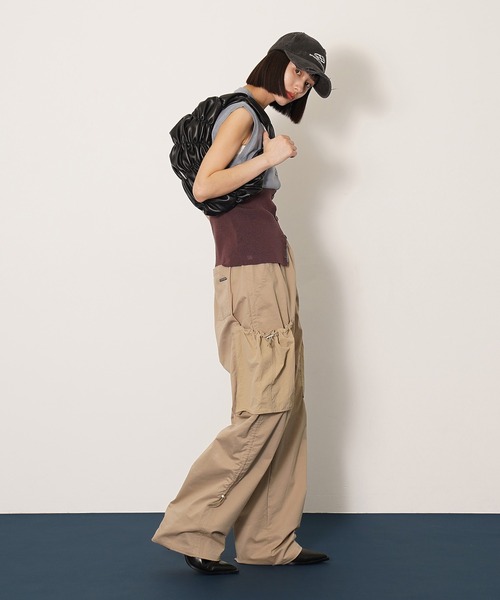 DISPATCHER NO.8（ディスパッチャーナンバーエイト）の「ユーティリティーパンツ（その他パンツ・レディース・ベージュ/ブラック・ONE SIZE）」の22枚目の写真