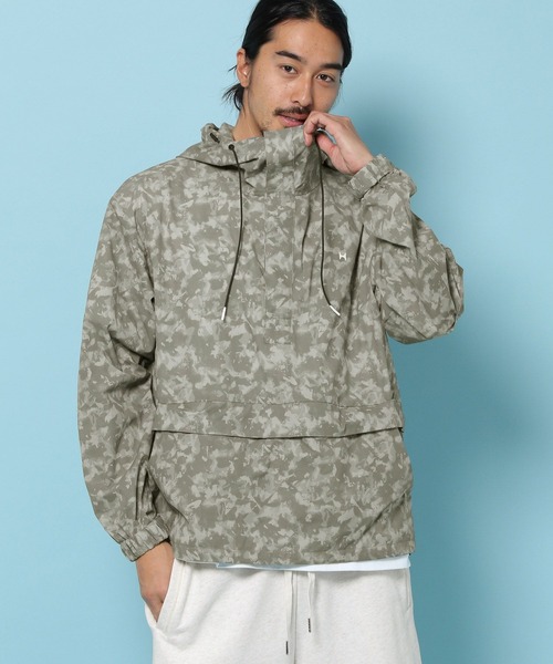 HEREIAM(ヘレイアム)の「【HEREIAM MEN】マイクロリップアノラック(その他アウター・メンズ・カモフラージュ/ブラック・MEDIUM/LARGE)」の1枚目の写真