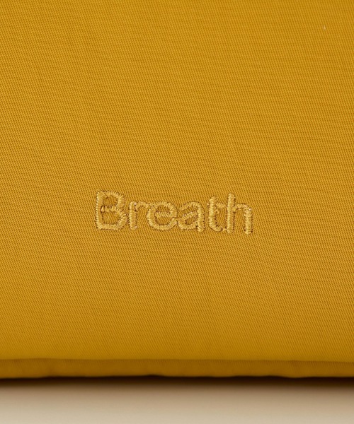 Breath TOPKAPI(ブレストプカピ)の「【Breath TOPKAPI】Freely フリーリー ナイロン ロゴテープ スクエア ショルダーバッグ(ショルダーバッグ・レディース・ベージュ/オレンジ/イエロー/ブラック・FREE)」の9枚目の写真