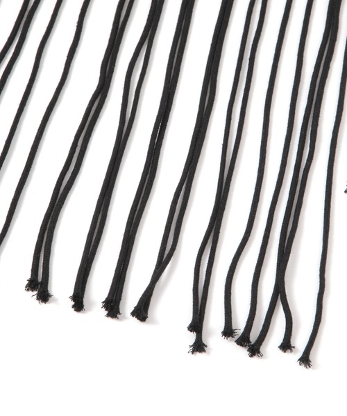 LOWRYS FARM（ローリーズファーム）の「マクラメラップベルト　284590（ベルト・レディース・アイボリー/ブラック・FREE）」の9枚目の写真