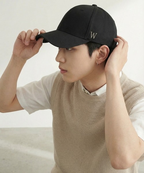 Woods（ウッズ）の「WOODS 大きいサイズ 頭囲60cm マイクロ刺繍CAP（キャップ・メンズ・ホワイト系その他/ホワイト/ベージュ/ブラック/ブラック系その他/ベージュ系その他・FREE）」の5枚目の写真