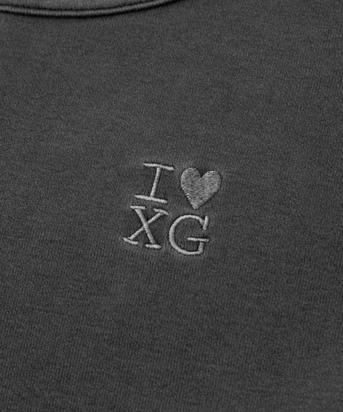 早い者勝ち X-girl FADED I LOVE XG LOGO ONE POINT DRESS セール】FADED I LOVE XG LOGO ONE POINT DRESS（ワンピース