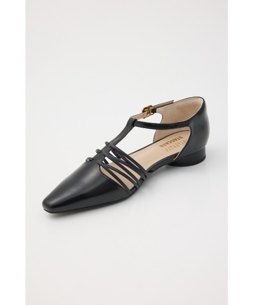 STACCATO(スタッカート)の「Tストラップフィッシュボーンシューズ(サンダル・レディース・ゴールド/ブラック・22.5cm/23cm/24.5cm/24cm/23.5cm)」の19枚目の写真