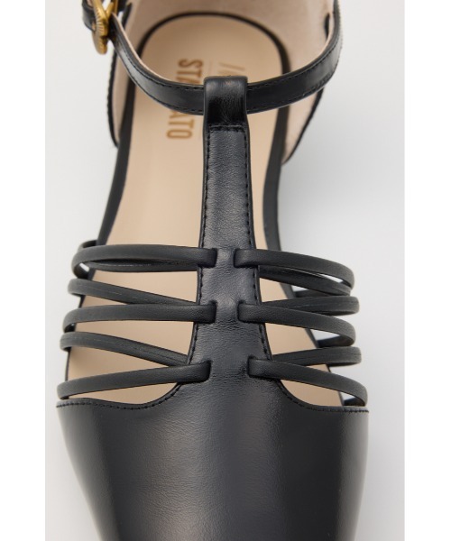 STACCATO(スタッカート)の「Tストラップフィッシュボーンシューズ(サンダル・レディース・ゴールド/ブラック・22.5cm/23cm/24.5cm/24cm/23.5cm)」の20枚目の写真