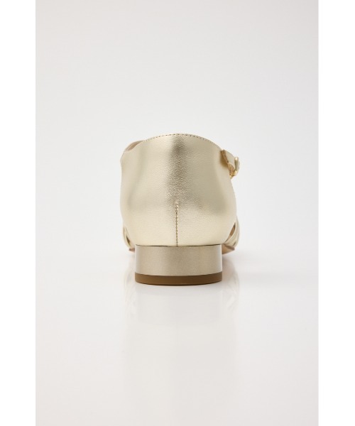 STACCATO(スタッカート)の「Tストラップフィッシュボーンシューズ(サンダル・レディース・ゴールド/ブラック・22.5cm/23cm/24.5cm/24cm/23.5cm)」の8枚目の写真