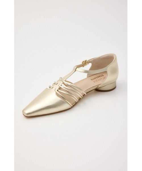 STACCATO(スタッカート)の「Tストラップフィッシュボーンシューズ(サンダル・レディース・ゴールド/ブラック・22.5cm/23cm/24.5cm/24cm/23.5cm)」の11枚目の写真
