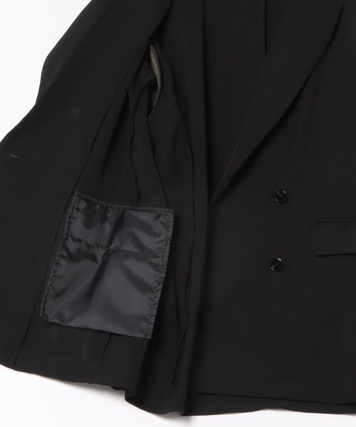 異素材ミリタリーテーラードジャケット（テーラードジャケット）｜Sawa