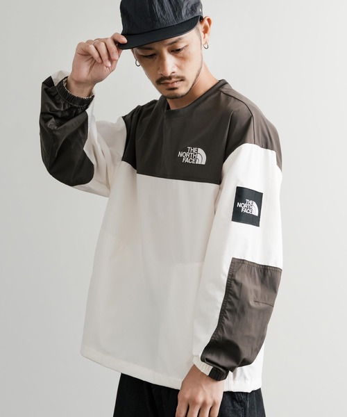 ノースフェイス ALBANY CREWNECK 人気Cream XL 日本未展開モデル THE NORTH FACE ザ・ノースフェイス ALBANY