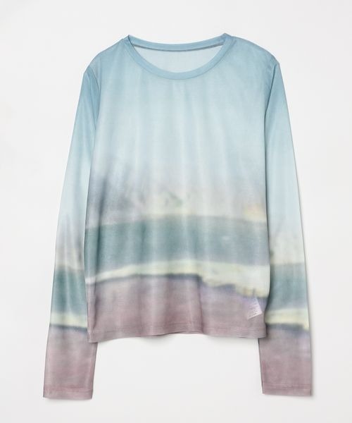 m.0618smk様❤️５点⭐️A88⭐️ JEANASIS ♥ メッセージシアー セール】landscapeシアーLS/450949（Tシャツ/カットソー