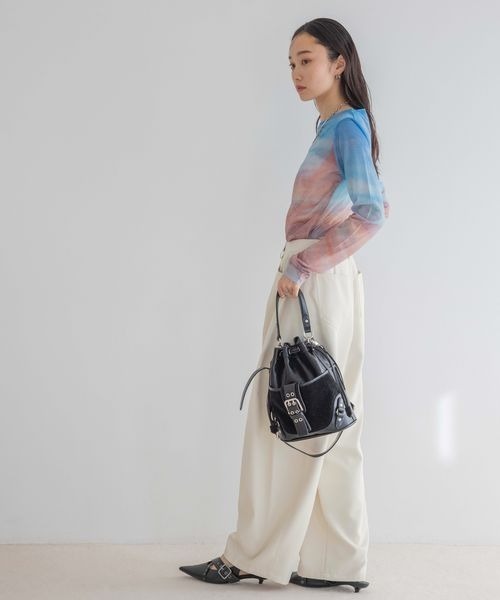 m.0618smk様❤️５点⭐️A88⭐️ JEANASIS ♥ メッセージシアー セール】landscapeシアーLS/450949（Tシャツ/カットソー