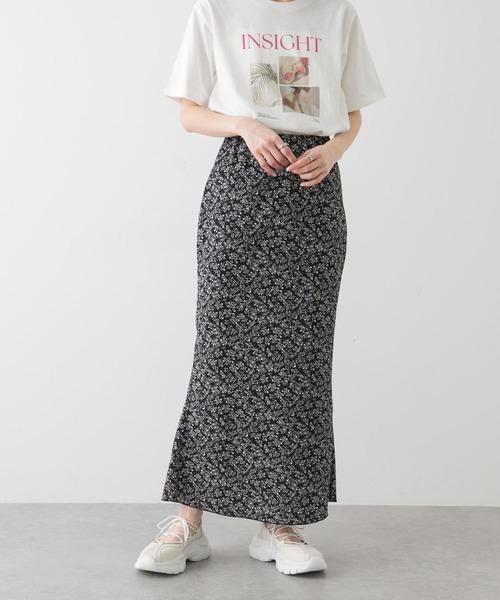 SENSE OF PLACE by URBAN RESEARCH(センスオブプレイスバイアーバンリサーチ)の「コバナガラナロースカート(スカート・レディース・ブラック系その他/ブルー系その他/ホワイト系その他・ONE)」の9枚目の写真