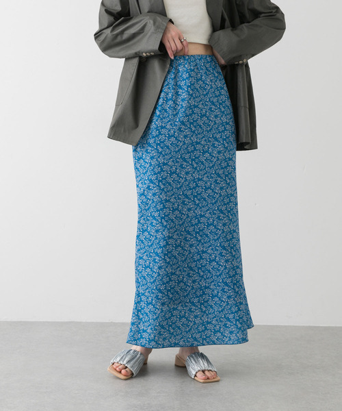 SENSE OF PLACE by URBAN RESEARCH(センスオブプレイスバイアーバンリサーチ)の「コバナガラナロースカート(スカート・レディース・ブラック系その他/ブルー系その他/ホワイト系その他・ONE)」の15枚目の写真