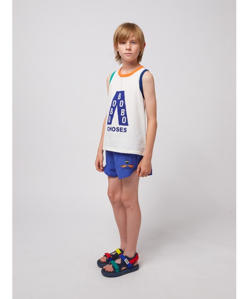 BOBO CHOSES(ボボショーズ)の「Podium Bobo Choses tank top(タンクトップ・キッズ・アイボリー・100/110/120/130/140)」の9枚目の写真