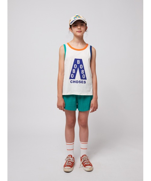BOBO CHOSES(ボボショーズ)の「Podium Bobo Choses tank top(タンクトップ・キッズ・アイボリー・100/110/120/130/140)」の3枚目の写真