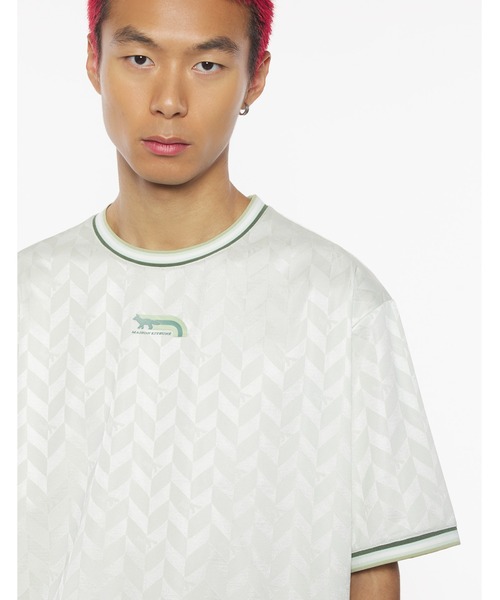 セール】JACQUARD FLASH FOX OVERSIZE TEE-SHIRT（Tシャツ