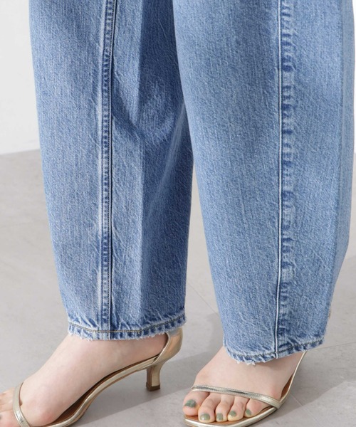 セール】upper hights/THE DONA ミッドライズバルーンデニム（デニム