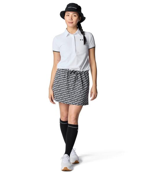 UNDER ARMOUR(アンダーアーマー)の「UAアーマードライ カラーブロック ドレス(ゴルフ/レディース)(ポロシャツ・レディース・ホワイト・M/L/XL)」の3枚目の写真